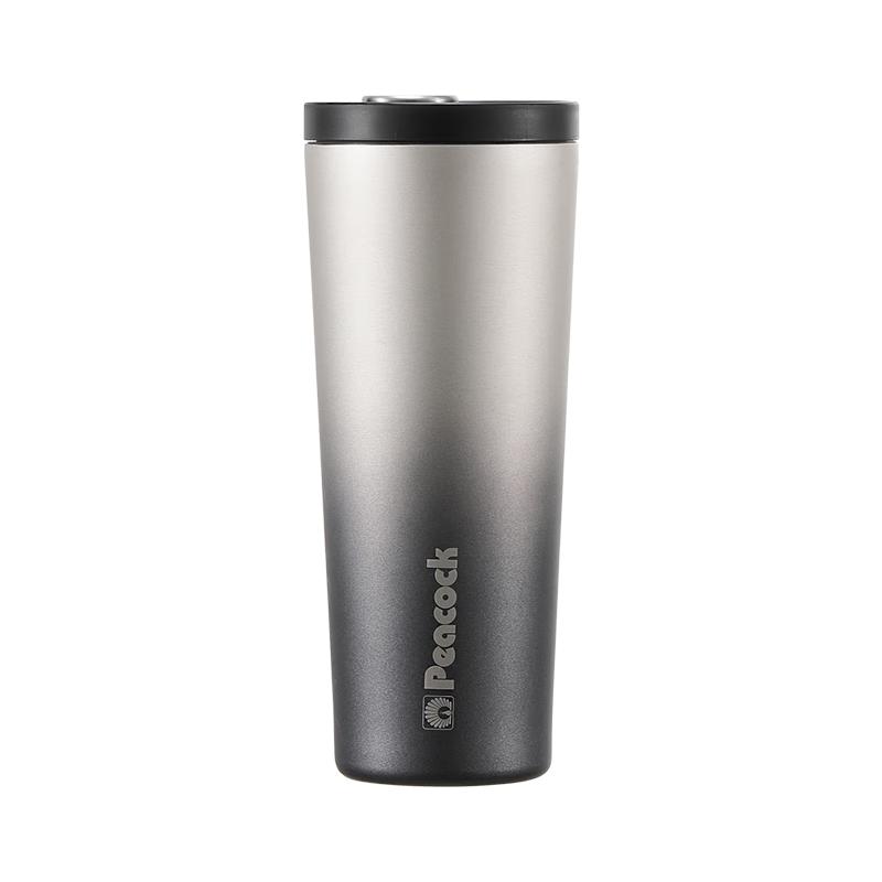 Peacock Large Capacity Insulated Stainless Steel Coffee Mug