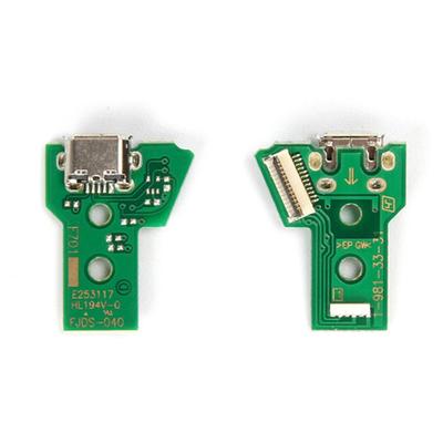 New 2Pcs USB Charging Port Socket Board 12 Pin For Sony PS4 Pro Dualshock 4 JDS-040