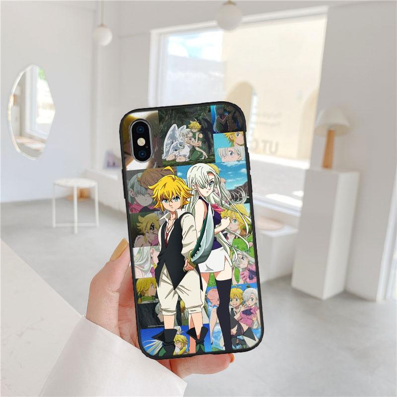 LO85 S-Seven D-Deadly Sin Soft Shell Phone Case for Redmi Note 8 9 Pro Max 9S 9T 9C NFC 8T 8A 10A A4