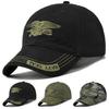 Unisex Czapki Baseballowe z Haftem Navy SEAL Wiosna Jesień Outdoor Regulowane Codzienne Czapki Czapka Przeciwsłoneczna Czapka Sportowa