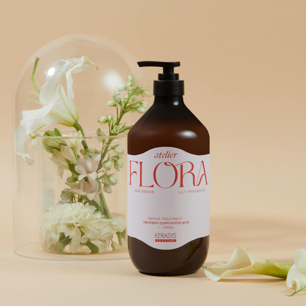 KERASYS Atelier Flora Damage Care Lily Fragrance Treatment 1L