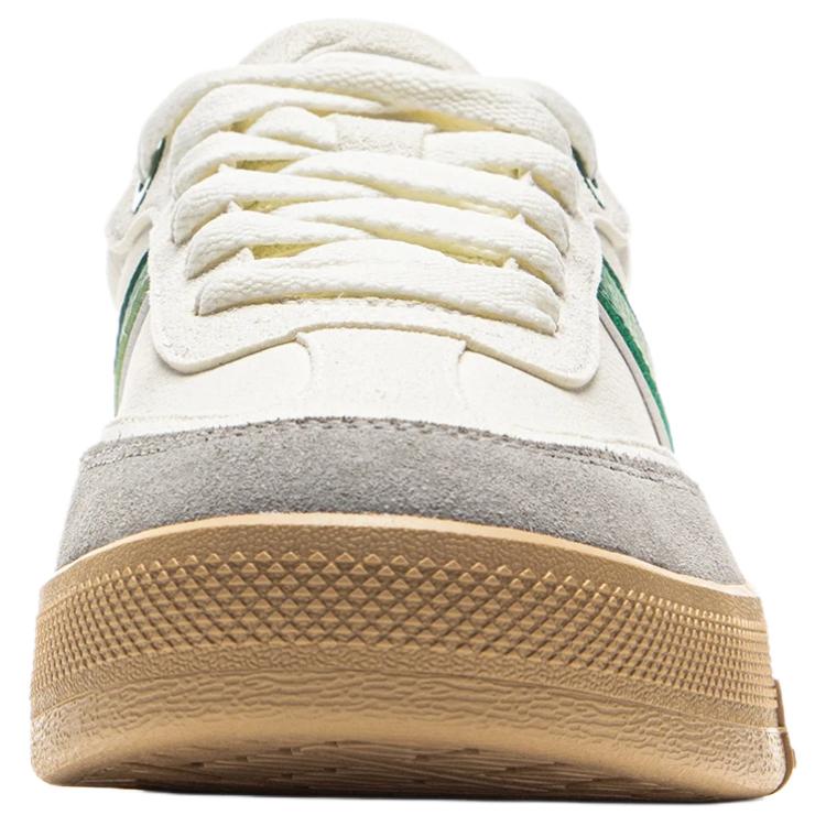 Li Ning Zheng Rong 92S Extreme Sports Skateboarding Professional Low Top Skate Shoes Men sneaker White Green Gray AEPV081-3