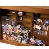 Anxiety Bookshelf Removed Your Anxiety Wooden Bookshelf Display Case Cabinet Ornaments Gifts For Book Lovers