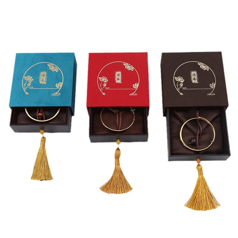 Dafuku Jewelry Box: Antique-Style Drawer Bracelet & Ornament Storage