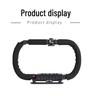U-shaped DSLR Handheld Stabilizer with DV and C-shaped Bracket for Mobile and Flashlight