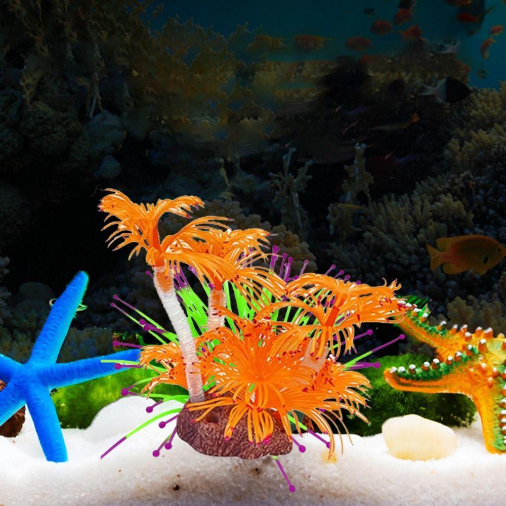 White Aquarium Decor White Resin Coral Reef Decor - Realistic Aquarium Coral Ornament For Fish Tank Landscape Fish Tank Decor