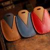 Leather Key Cover for Beijing Hyundai IX25/IX35 and Fiesta