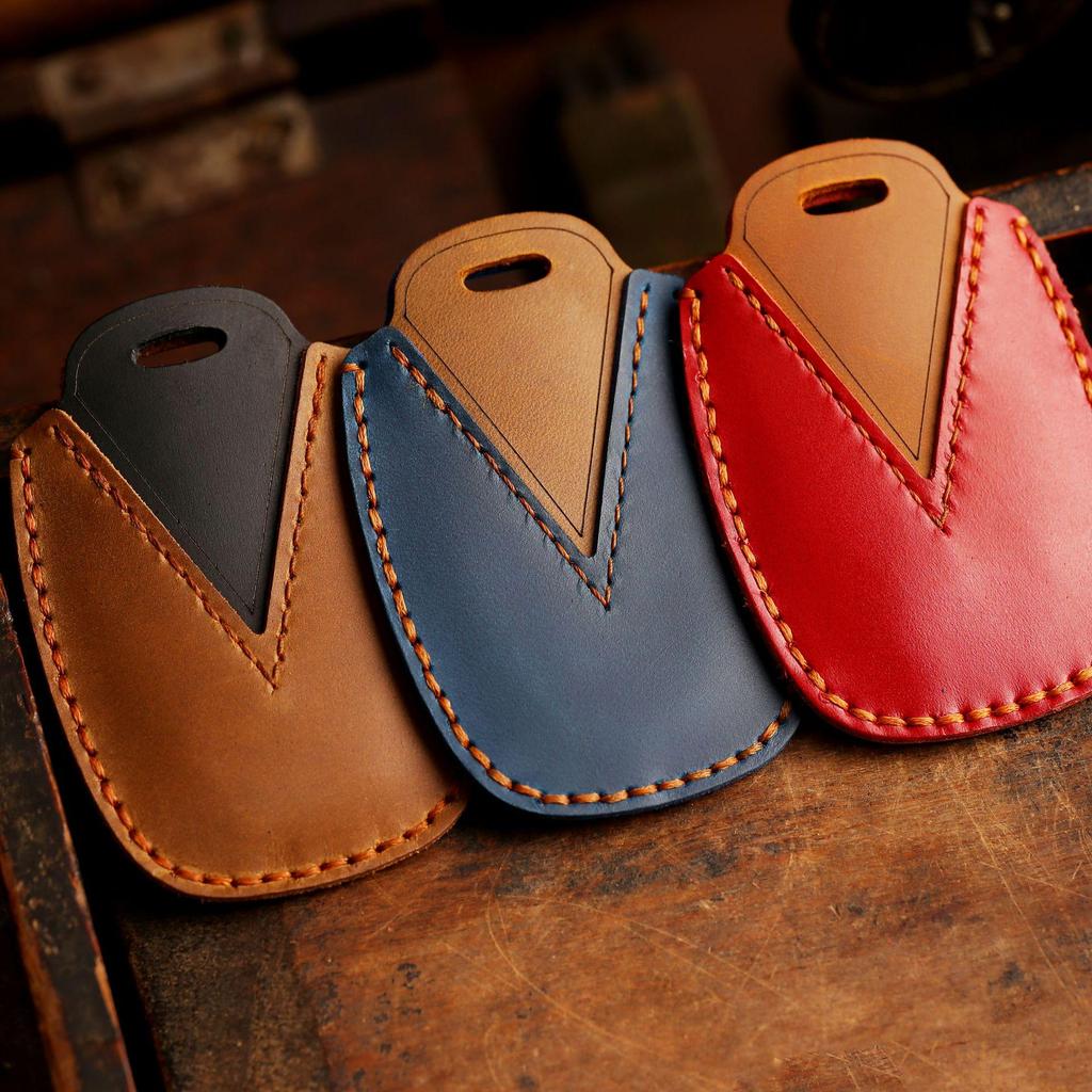 Leather Key Cover for Beijing Hyundai IX25/IX35 and Fiesta