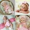 Silicone Doll 18in Realistic Character With Gift For Kids Holiday Play