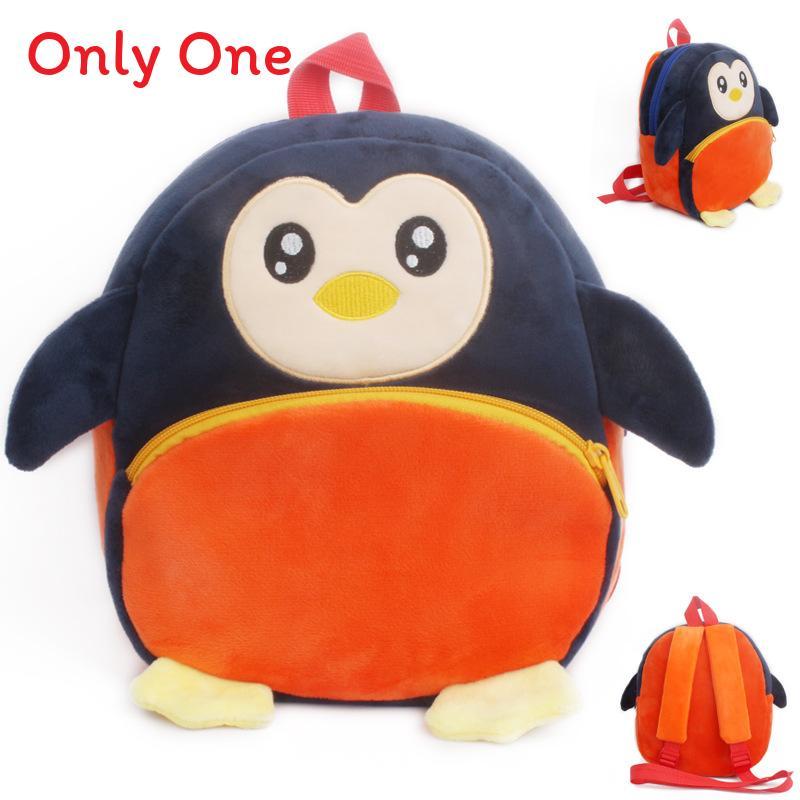 Nickel Childrens Plush Backpack With Animal Pattern For Kindergarten And School Use