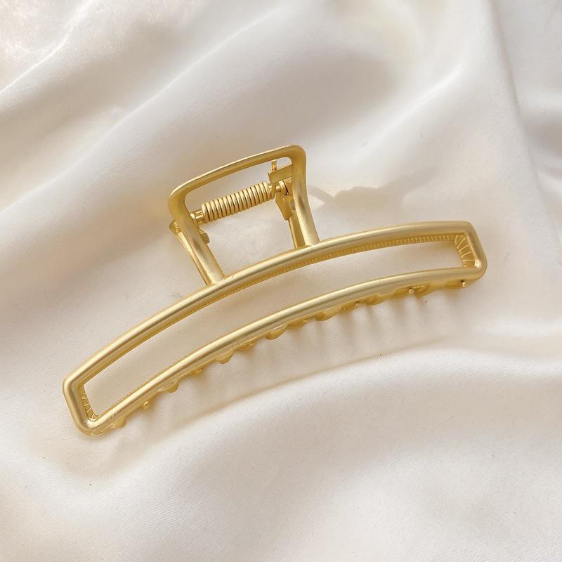 

Большая высококачественная металлическая заколка для волос - универсальный головной убор в виде акулы, аксессуар для волос в корейском стиле