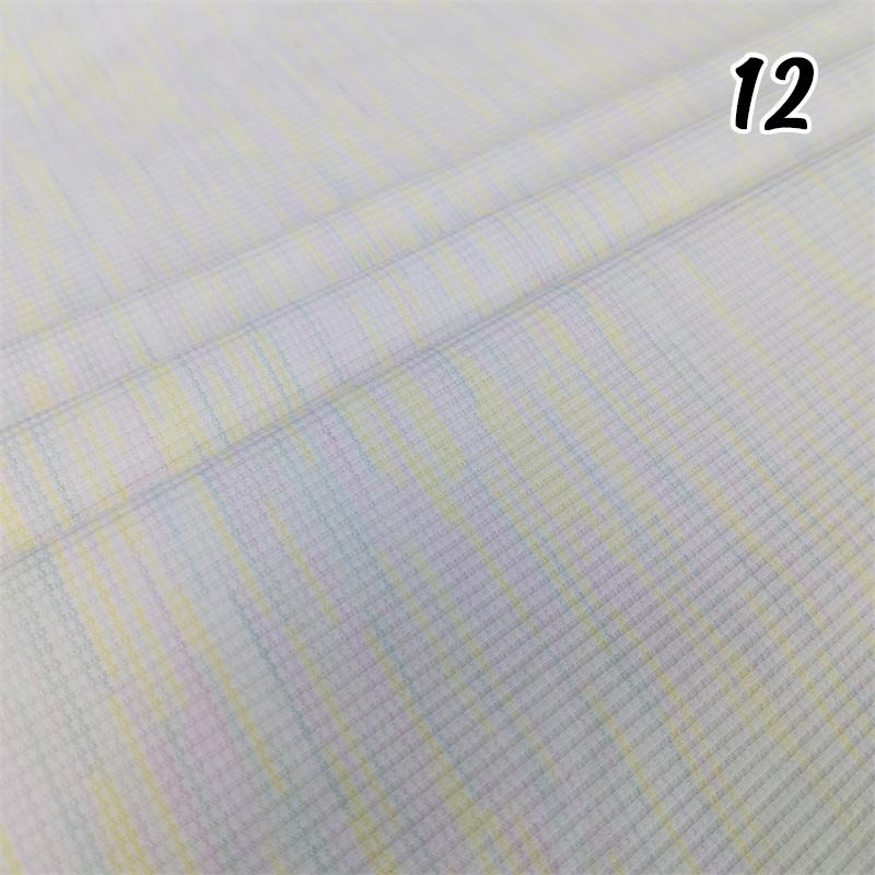 50*150cm High-elastic Striped Knitted Jacquard Fabric DIY Sewing Dress Pants Sweaters Cushion Tie-dyed Designer Fabric