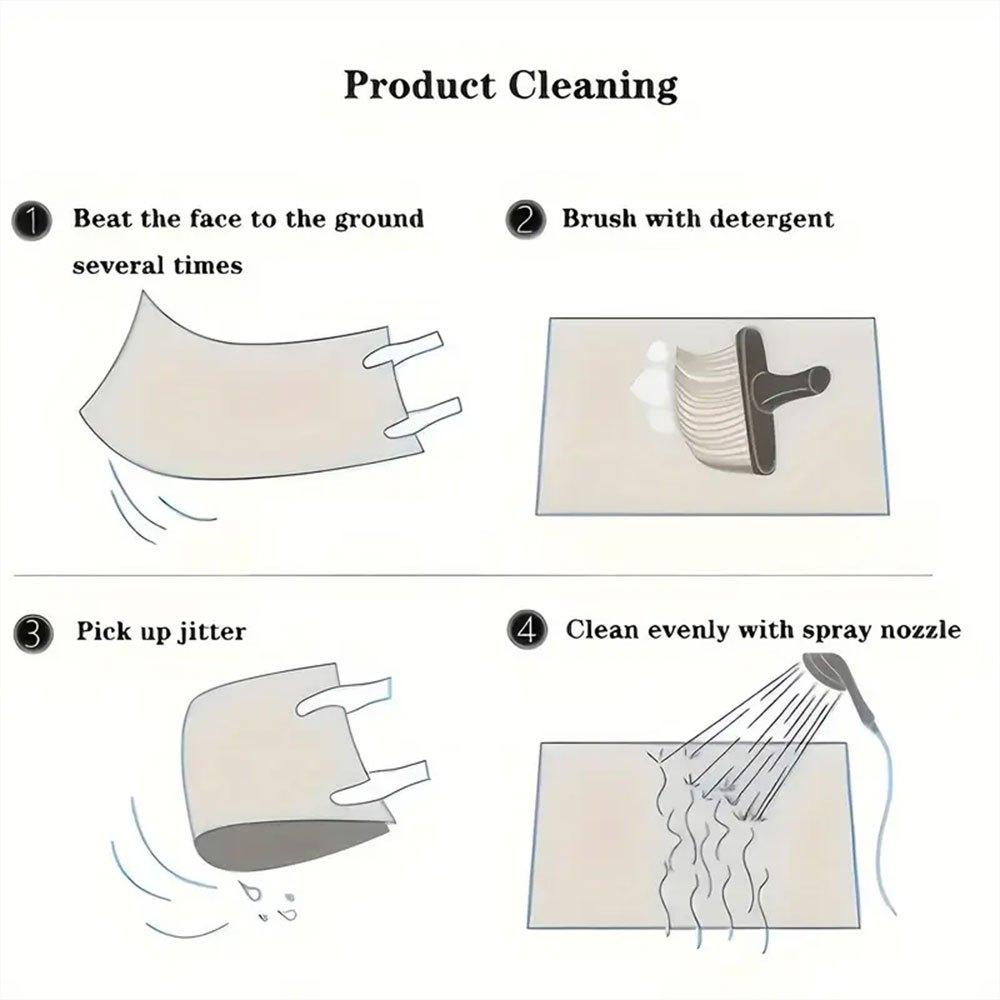 1Pcs Bold Lion Print Car Trunk Mat Non-Slip Heavy-Duty Cargo Liner for SUVs Sedans Trucks  Protects Against Pets Protective Cover