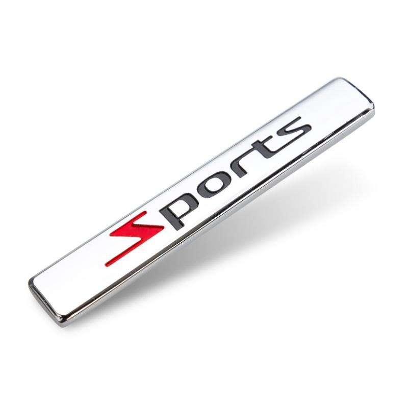 1Pcs Sport VIP h64 Car Metal Emblem Badge Sticker For Ford Focus Fiesta Puma Ranger Kuga MK7 MAX F150