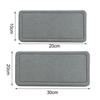 Quick Drying Stone Sink Tray Quick Drying Diatomite Sink Coasters Anti-slip Kitchen Sponge Holder Water Absorbing for Instant