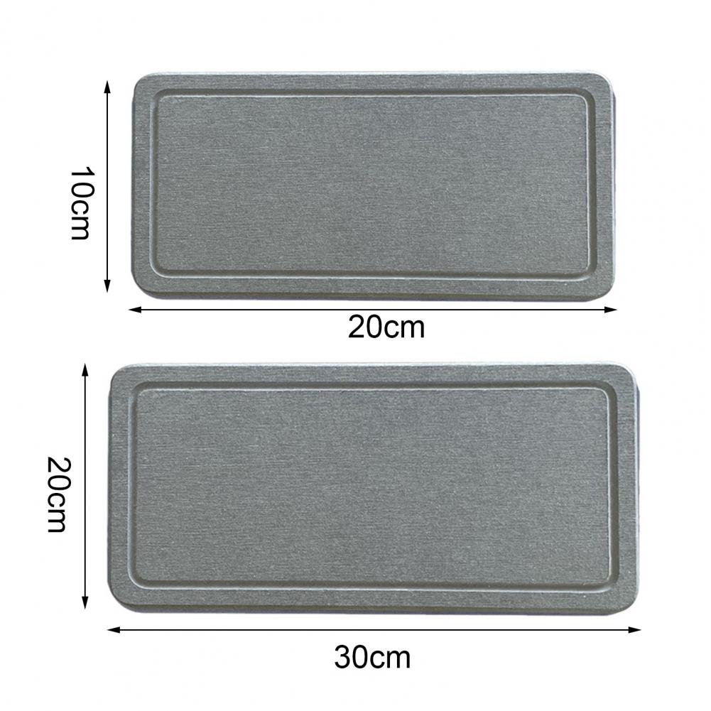 Quick Drying Stone Sink Tray Quick Drying Diatomite Sink Coasters Anti-slip Kitchen Sponge Holder Water Absorbing for Instant