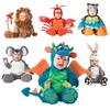 Baby Halloween Kaninchen Strampler Kostüm Hase Cosplay Outfit für Säuglinge Kleinkinder 1-3 Jahre Weiches Fleece Gefüttert Süßer Tier Overall