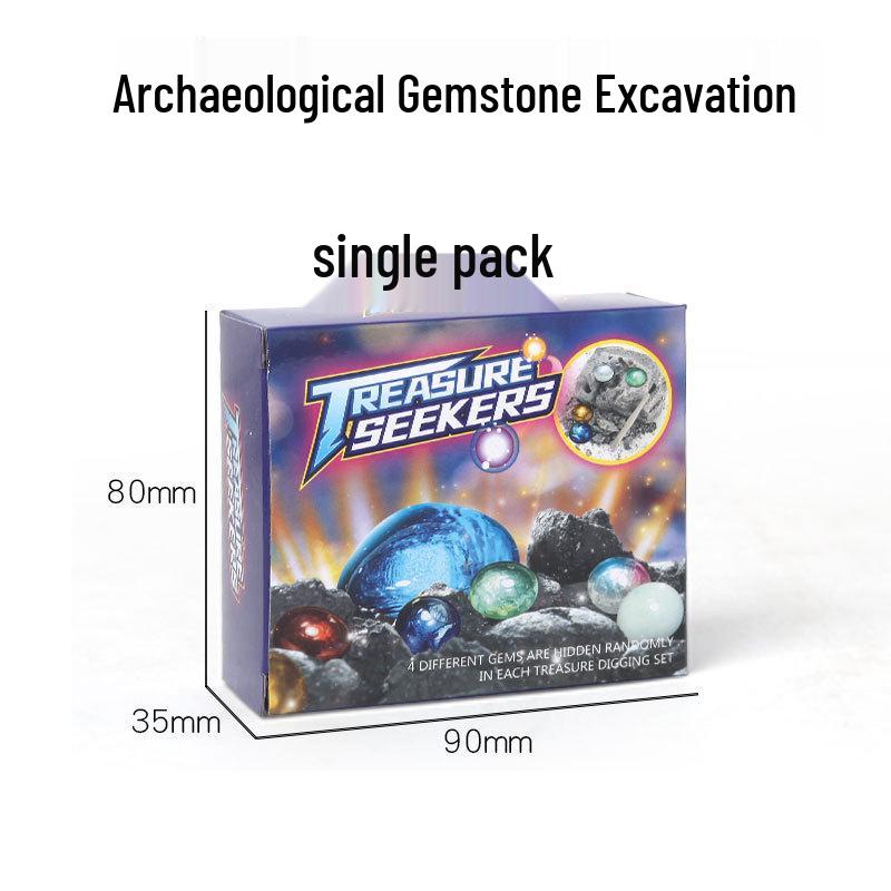 

Детская археологическая игрушка: Коробка-сюрприз для поиска сокровищ и окаменелостей