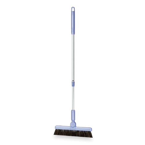 TERAMOTO BM-2 Broom 26 (Telescopic Handle) Aqua Blue 26cm