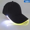 Pălărie Fedora cu lumină LED reglabilă distractivă Căciulă de baseball intermitentă Accesorii Hip Hop