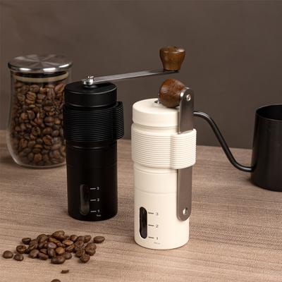 Manual Coffee Grinder Portable Coffee Bean Grinders Mini Stainless Steel Easy Hand Handmade Mill Foamer Kitchen Accessories Tool