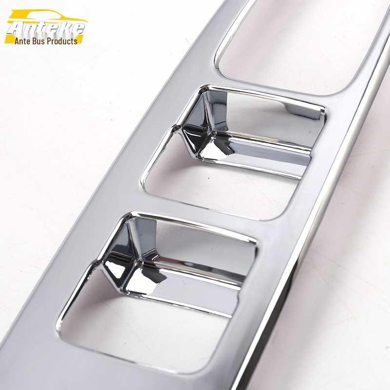 Ankai K4 Glass Switch Decorative Frame & Window Armrest Button Sticker for Car Accessories