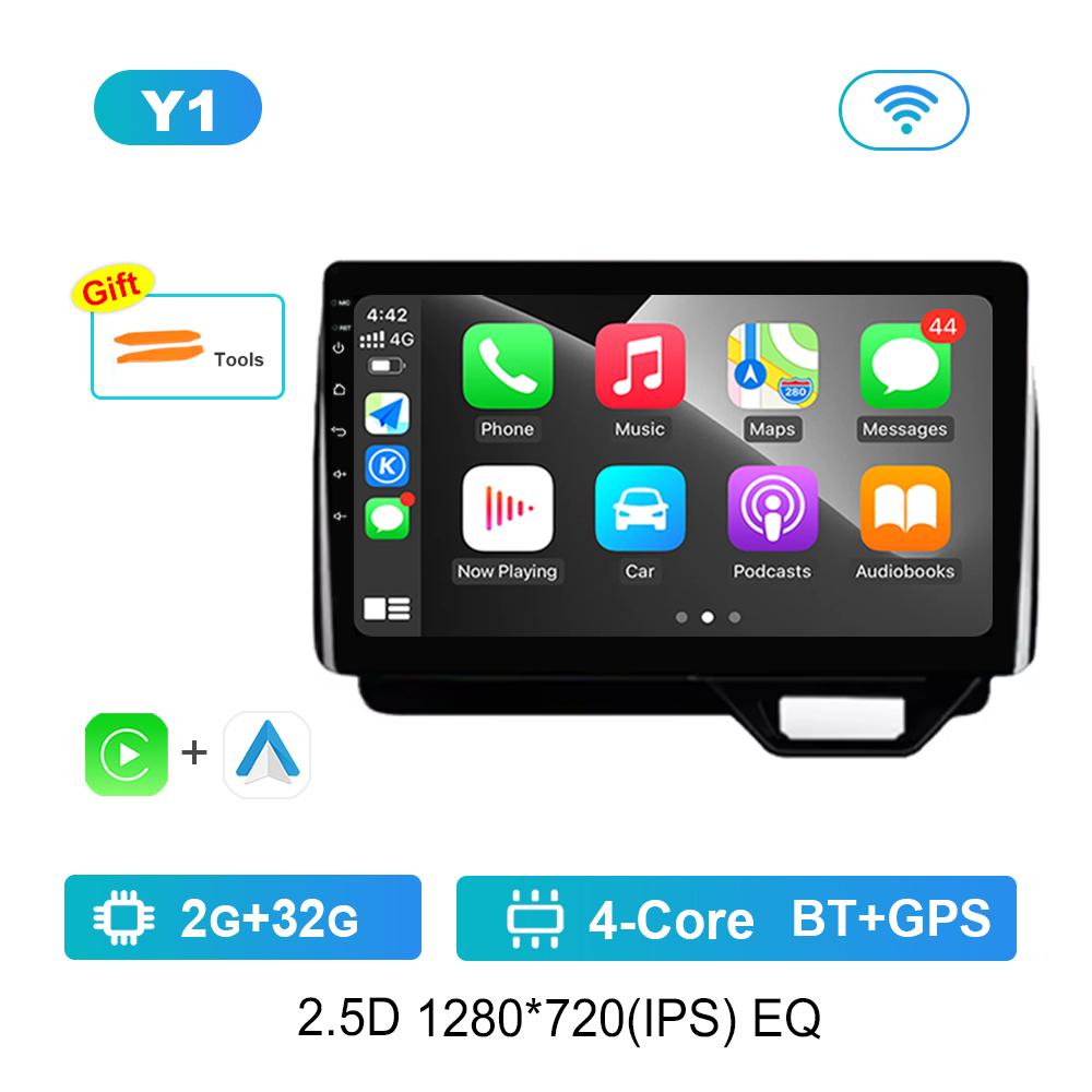 

9 inch Android for Honda N BOX II 2 JF3 4 2017 - 2021 Car Radio Multimedia Player Bluetooth 4G Carplay GPS Navi WiFi Auto Tools