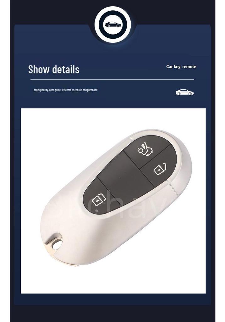 Mercedes BGA E/C/S Class 2/3/4 Button Key Shell Replacement