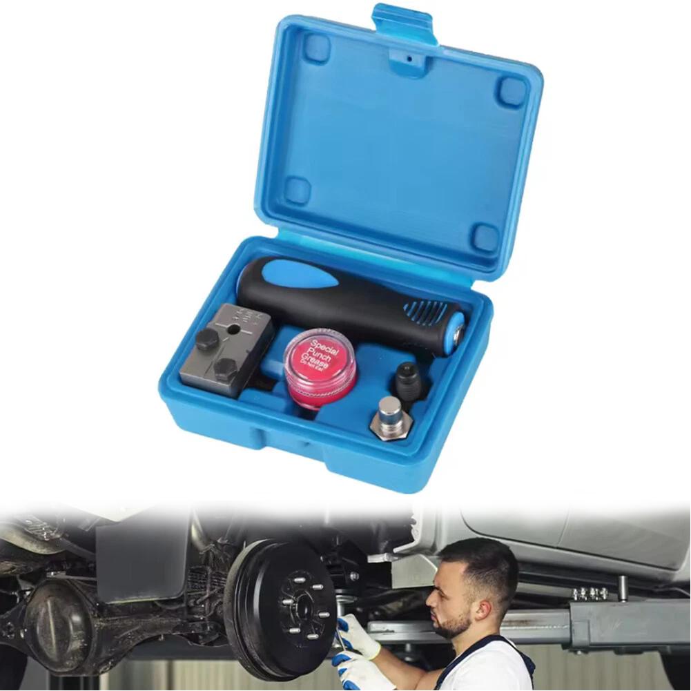 3/16inch Brake Pipe Flaring Tool Handheld Brake Line Flaring Tool Kit Lasting Brake Lines Repairing Tool Kit for All Cars Trucks