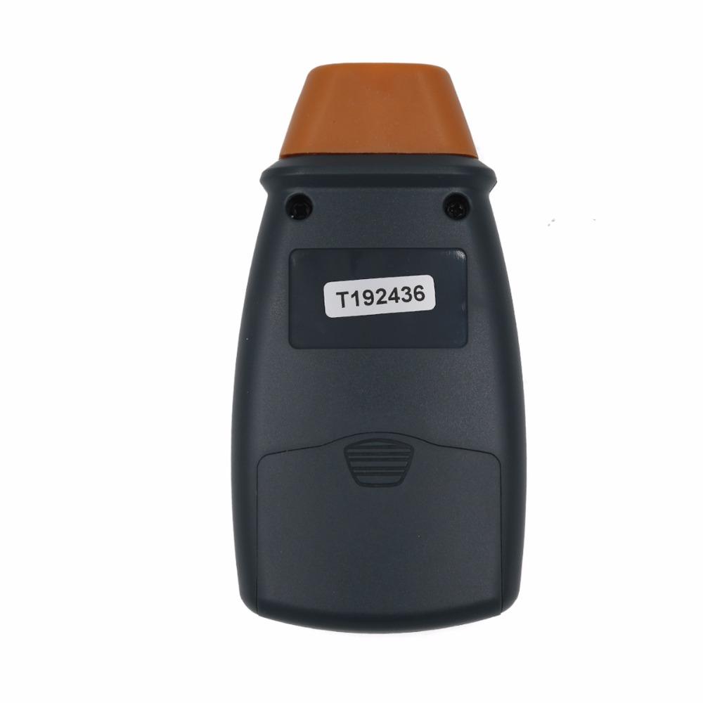 DT-2234C LCD Handheld Laser Digital Tachometer Non-Contact Tach 2.5RPM-99999RPM Motor Speed Meter with 3pcs Reflective Tape
