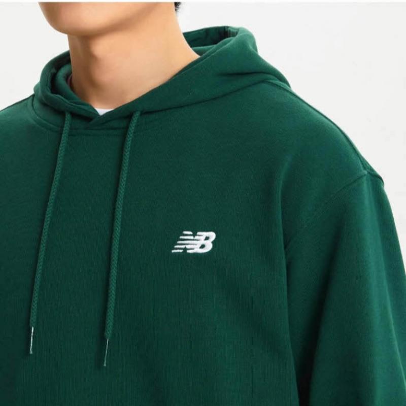 New Balance Hoodie Rqk Nbn0e2s071 40 Uni Small Logo Hoodie Semi Ov