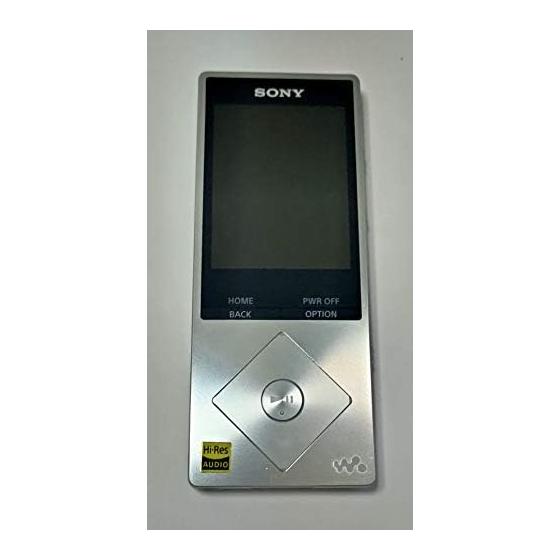SONY Walkman A20 Series 16GB High Resolution Sound Source Compatible 2015 Model Silver NW-A25 SM