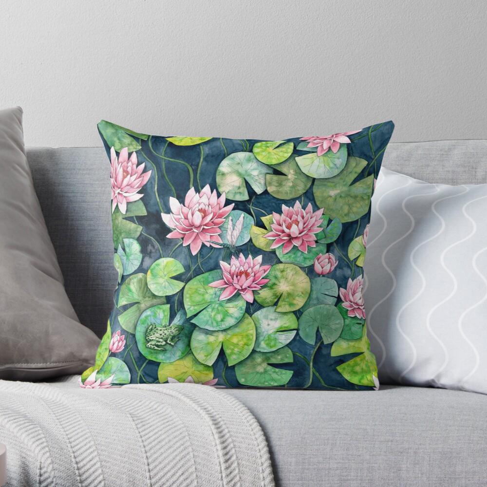 Home Decor Colorful Floral & Nature Patterned Pillow Covers Pattern Cushion Cover Suitable for Sofa Bedroom Car Pillow Cover