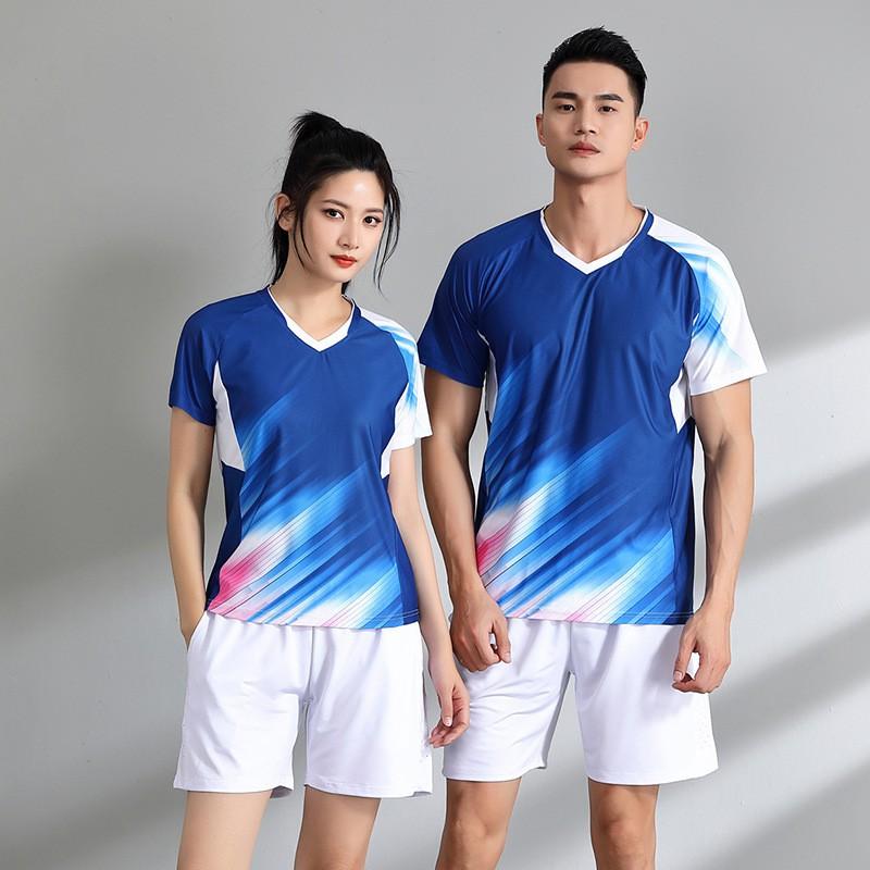 Quick-Dry Moisture-Wicking Sport Set Badminton Tennis Volleyball Basketball Unisex Adult Athletic Wear