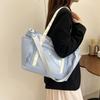 Large Capacity Messenger Bag Nylon School Tote Bag New Transparent Itabag  Handbags