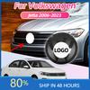BGE1 2026 Hot For VOLKSWAGEN VW 2pcs Car Front Grill and Rear Emblem Lid Covers Logo Sticker For V-w Jetta 2006-2023 Car Emblem Cover AH0