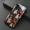 Halloween Ghost Art Black Phone Case For Samsung Galaxy S26 Ultra S25 Edge S24 FE S23 Plus S22 S21 S20 S22 S24 Glass Back Cover