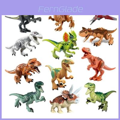 77001 Montagem de Dinossauro DIY Tiranossauro Rex Conjunto de Brinquedo de Blocos de Construção Pequenos Para Meninos
