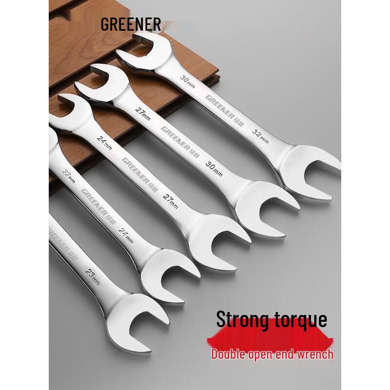 Greenwood 8-Piece Open-End Wrench Set