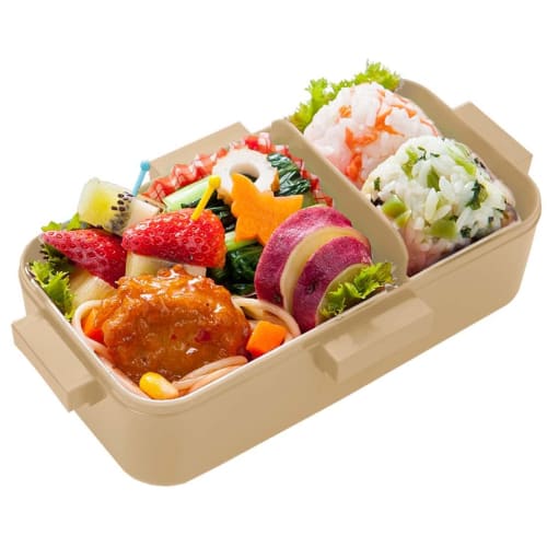 Skater Bento Box 530ml Antibacterial Fluffy Dome Lid for Women Usamaru Made in Japan PFLB6AG-A