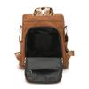 Retro Large Capacity School Bag Multi-function Shoulder Bag Women's Travel Backpack