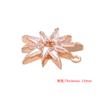 16x17mm Brass Crystal Multi-Angle Star Pendant for Women Handmade DIY Jewelry Accessories Making Findings Model:VD608