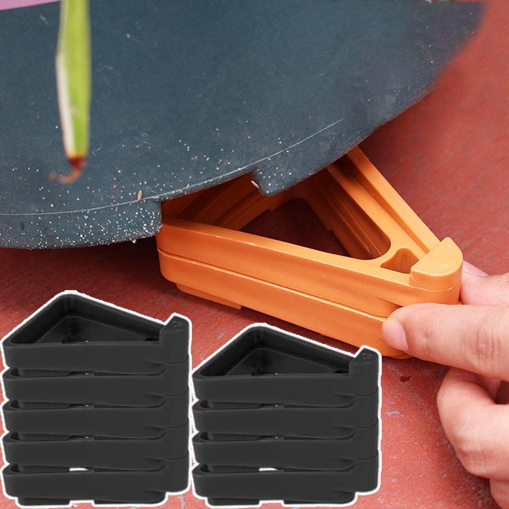 Hot Indoor Outdoor Plant Flower Pot Feet Stand Potted Display Plant Stand Garden Supplies Invisible Plant Pot Base Tray