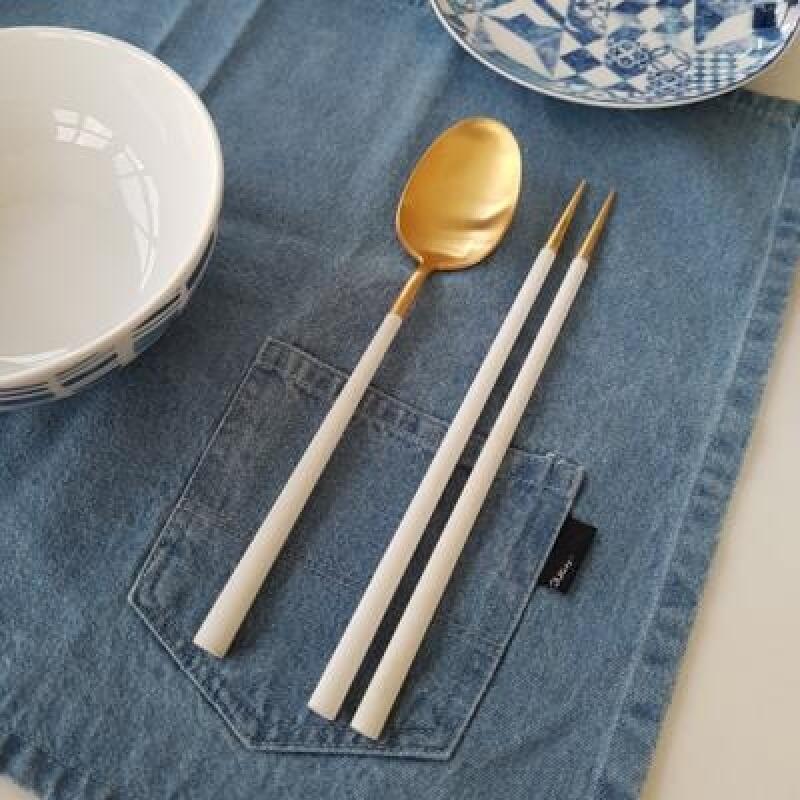 [belo inox] Neo White Gold Korean Set for 2