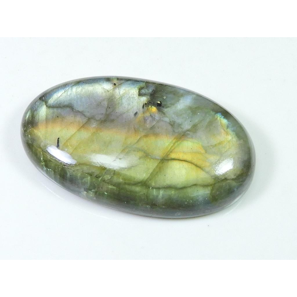 124Cts. Labradorite Oval Multi Cabochon Loose Natural Gemstone 30X49X10MM SK-1296