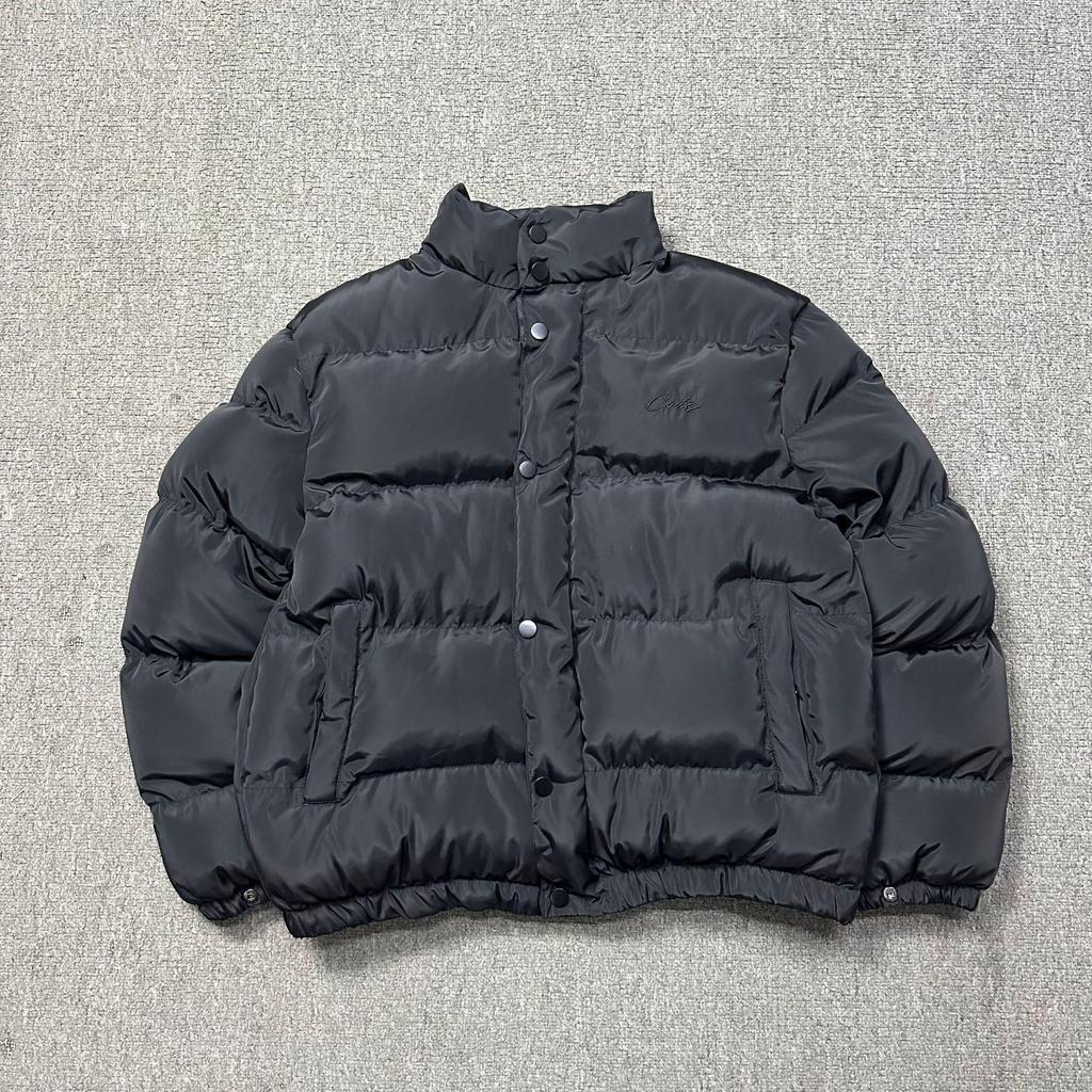 Korrigiert: Corteiz Alcatraz Hip Hop Kapuzenjacke aus Baumwolle mit gesticktem Schriftzug - Trendiger Amerikanischer Stil Mantel