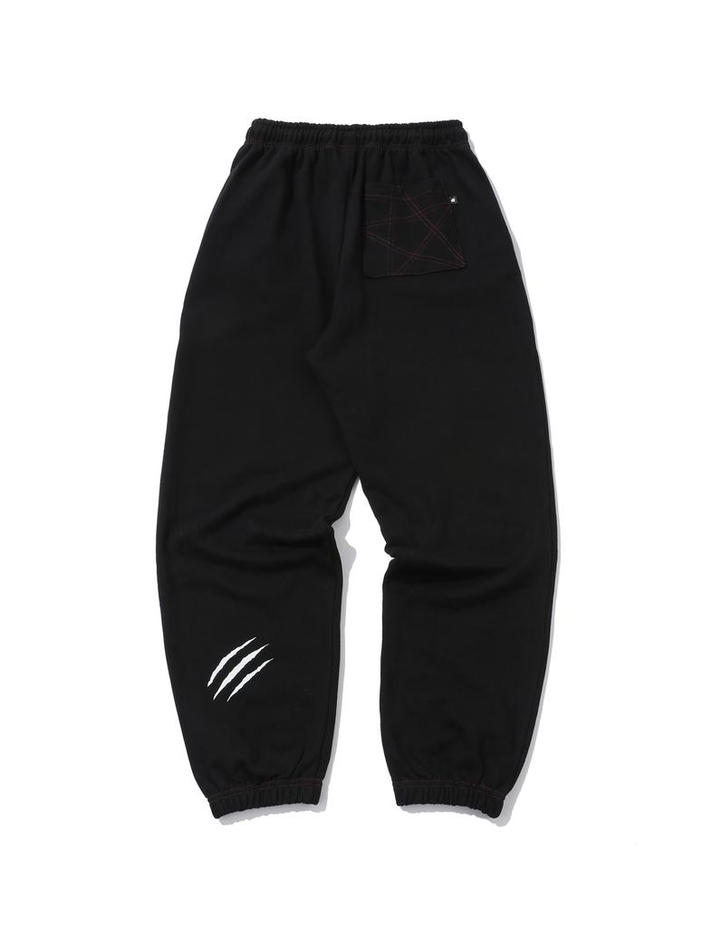 KEEMHII Stardust Stitch Sweatpants - [Black]
