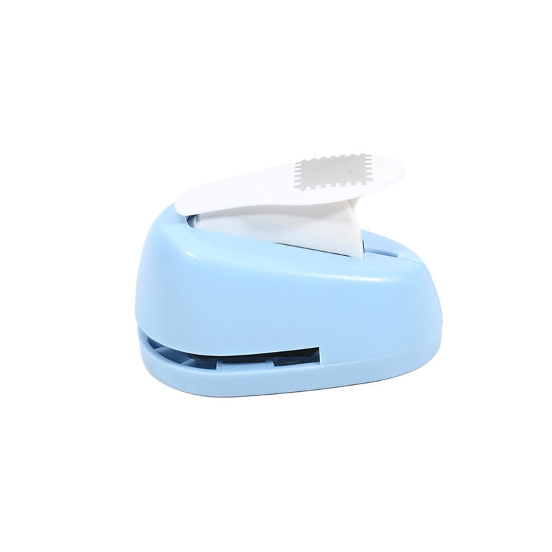 Stamp Shaped Craft Lever Punch Circle Cutter Handmade Paper Hole Punch for Crafting Scrapbooking DIY Card Making