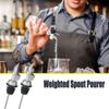 3pcs Auto Flip Liquor Bottle Pourers Precise Pouring Flip Top Drink Wine Stopper  Kitchen Supplies