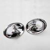 Abs Chrome Front Fog Light Decorative Frame Cover for Nissan Nv200 Evalia 2010 2013 2014 2015 2016 Car Styling Accessories 2Pcs